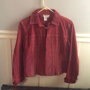 Cold water Creek leather jacket